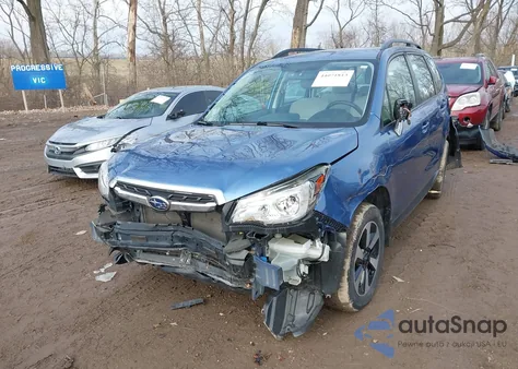 2017 Subaru Forester 2.5I из США, поврежденный, VIN JF2SJABC8HH560141